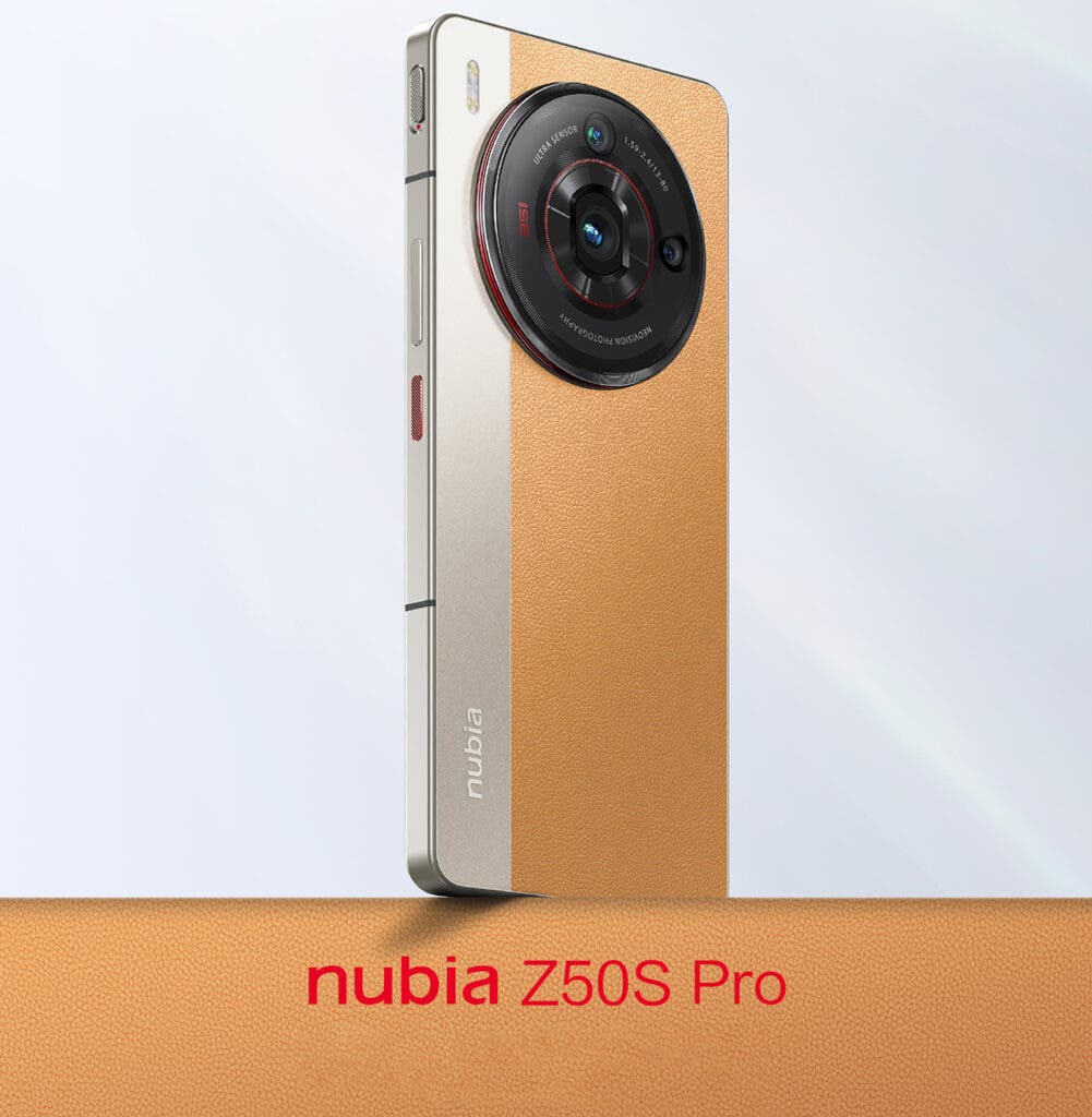 Nubia Z50S Pro se promociona para ir más allá de la fotografía