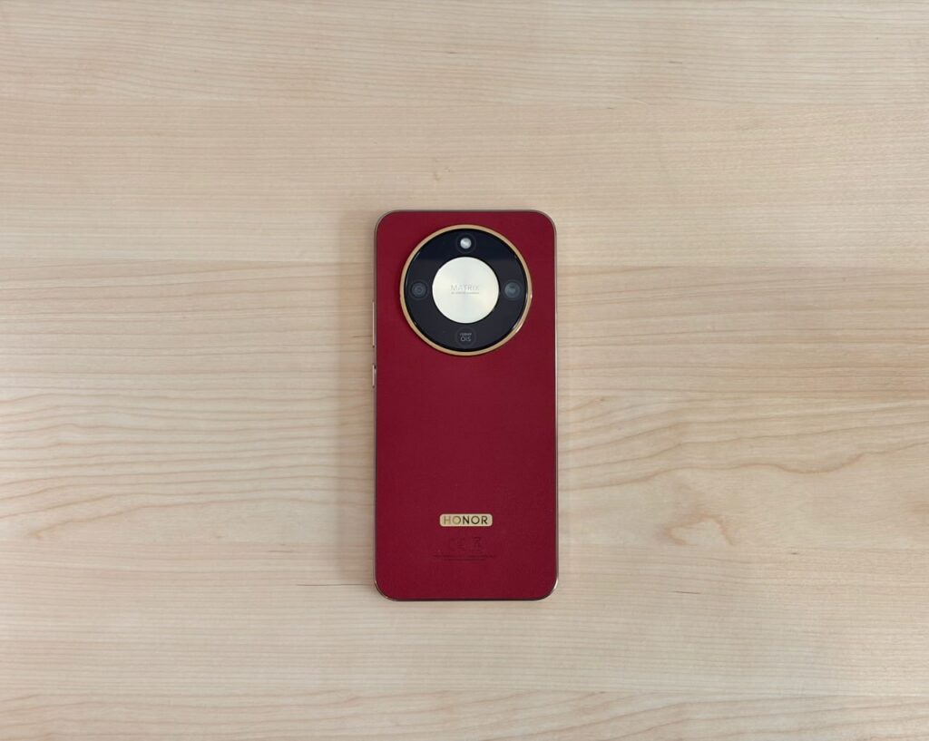 honor magic 8 lite diseño trasero