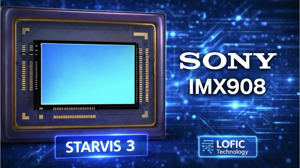 Sony IMX908 sensor 4K seguridad