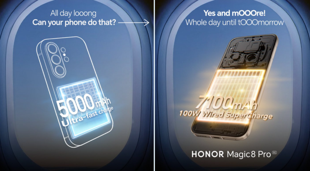 Honor Galaxy S26 batería burla smartphones con batería grande