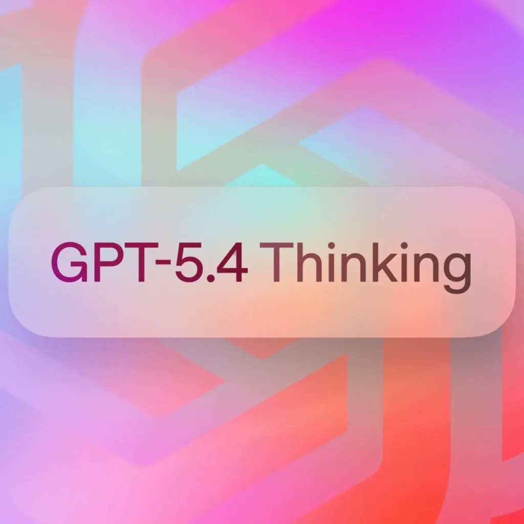interfaz de ChatGPT utilizando el modelo GPT-5.4 Thinking