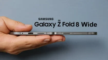 Samsung Fold 8 Wide diseño