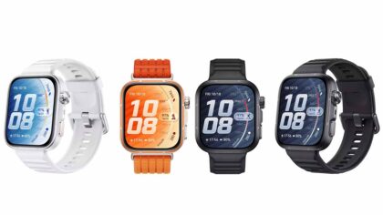 Huawei Watch Fit 5 Pro diseño premium zafiro