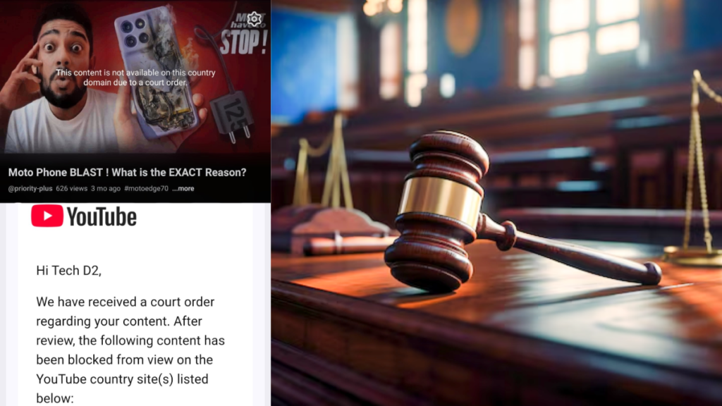 Motorola vs creadores contenido reseñas negativas