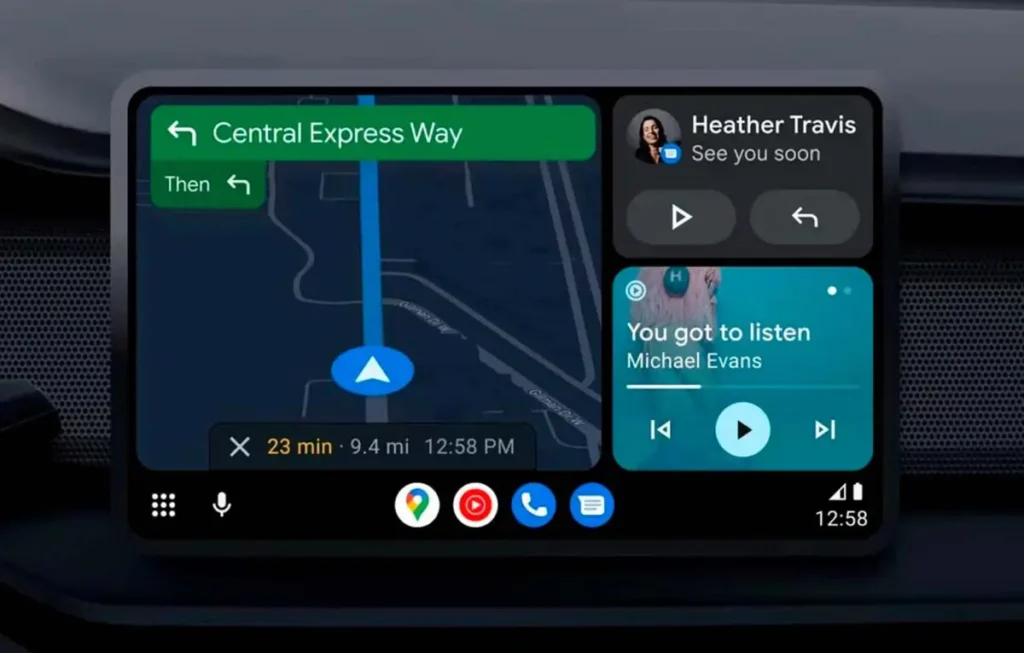 navegación voz Gemini coche