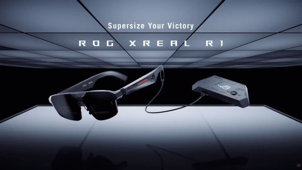 Los lentes ROG crean pantalla de 171 pulgadas