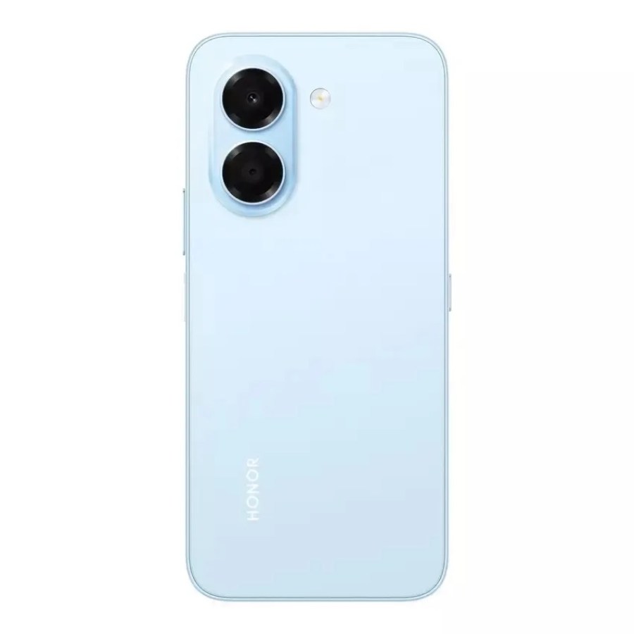 HONOR X7e 4G mostrando diseño económico y pantalla de 6.6 pulgadas