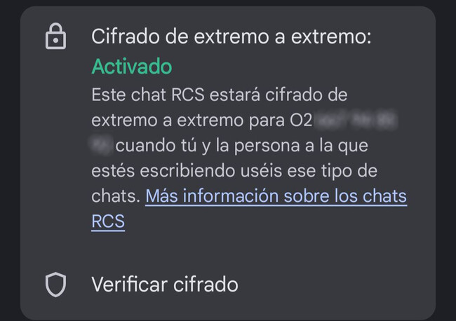 Google Messages con cifrado extremo a extremo