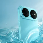 Huawei Nova 16 Pro mostrando nuevo diseño en color azul