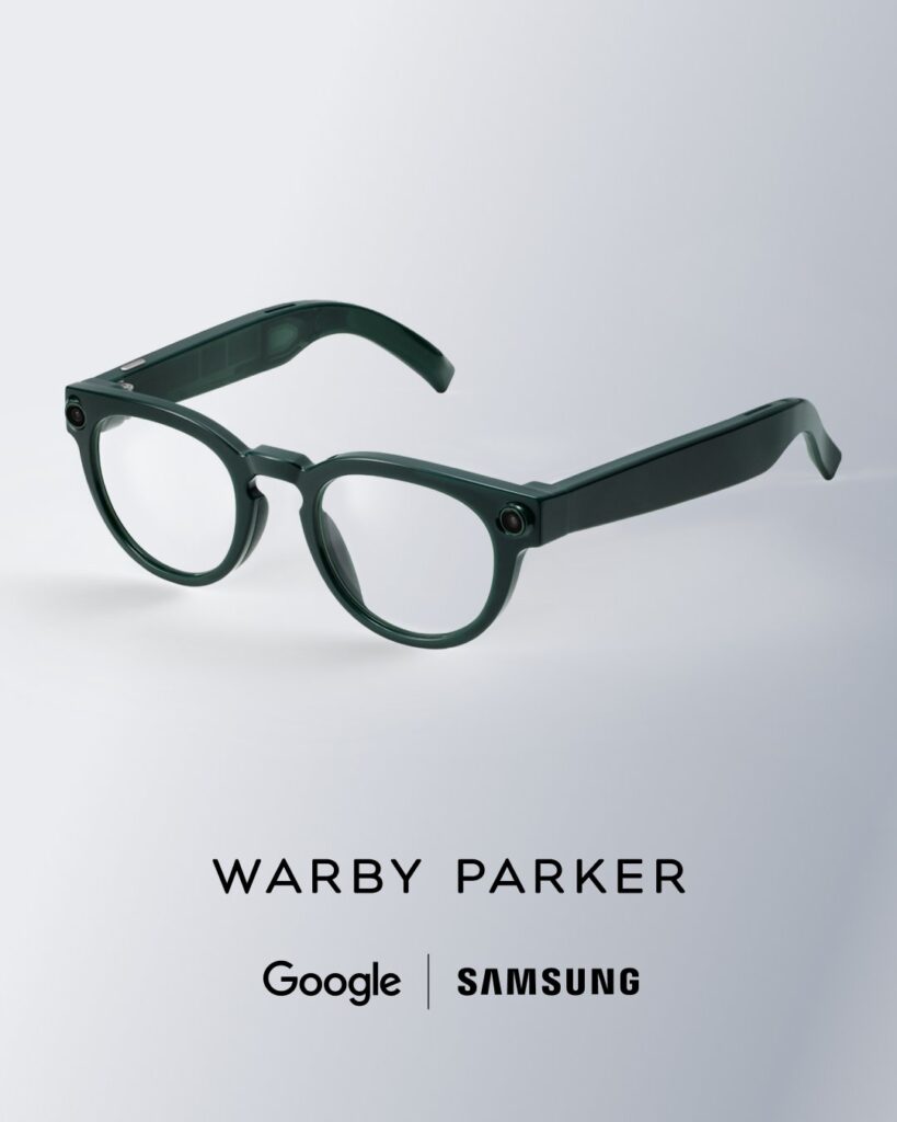 Samsung y Google presentan lentes inteligentes