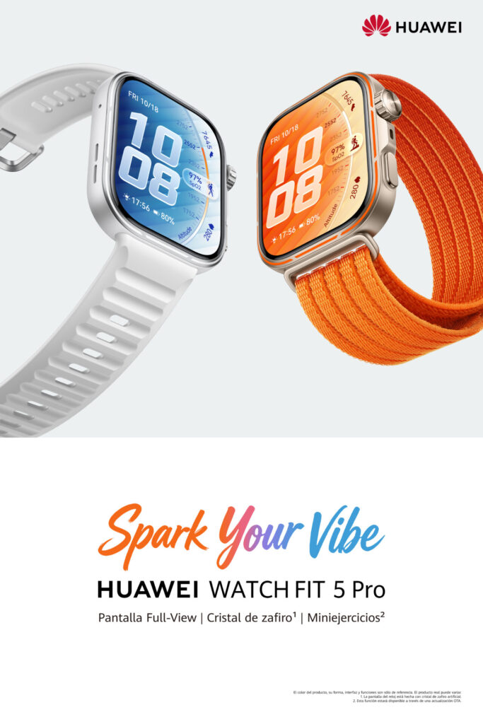 Huawei Watch Fit 5 Pro color naranja oficial