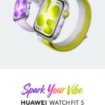 Huawei Watch Fit 5 color plateado oficial