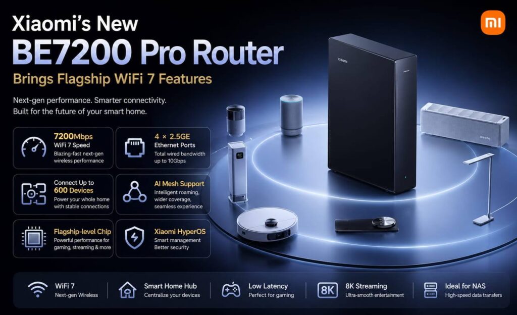 router Xiaomi Wi-Fi 7