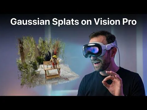 Apple usa Gaussian Splatting en XR