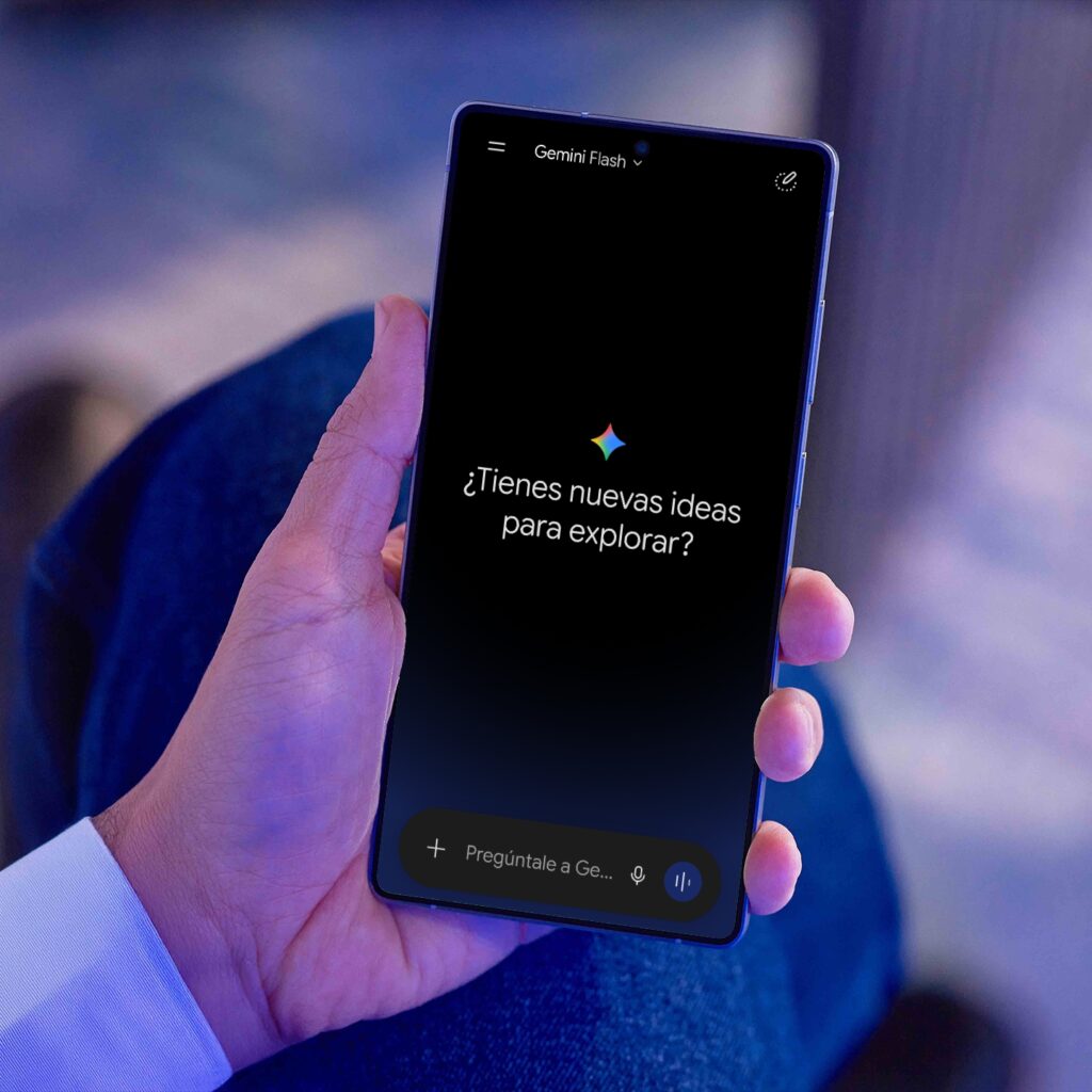Google añade menú lateral en Gemini