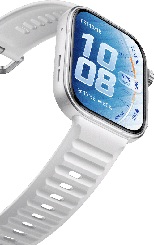 Huawei Watch Fit 5 Pro con mapas en pantalla
