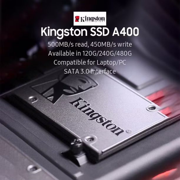 SSD A400 continúa siendo popular en PCs antiguas