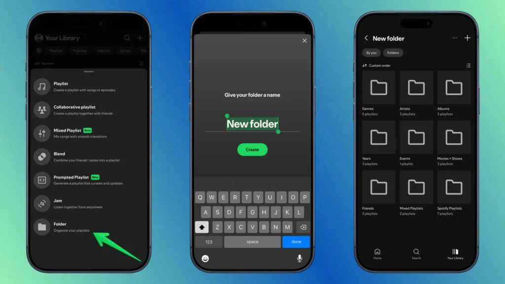 Spotify añade descargas en segundo plano