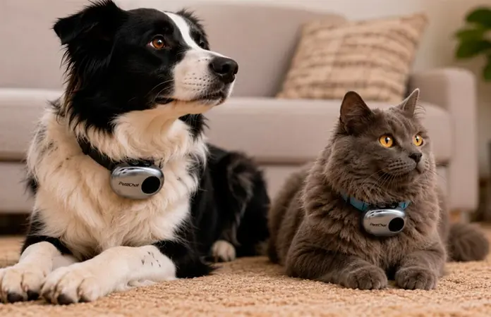 Collar inteligente con IA para perros y gatos