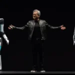 NVIDIA robot humanoide IA