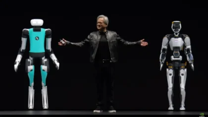 NVIDIA robot humanoide IA
