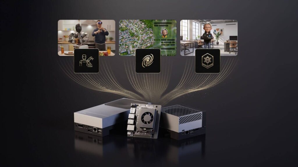 NVIDIA Jetson Thor humanoide