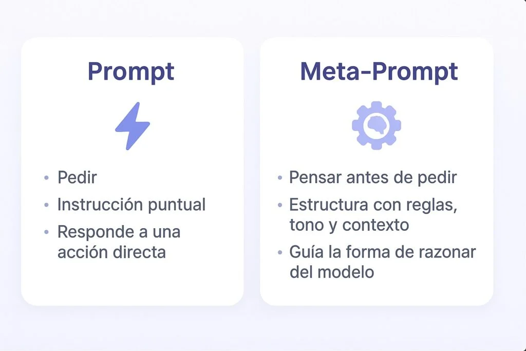 Técnica de meta prompting en inteligencia artificial