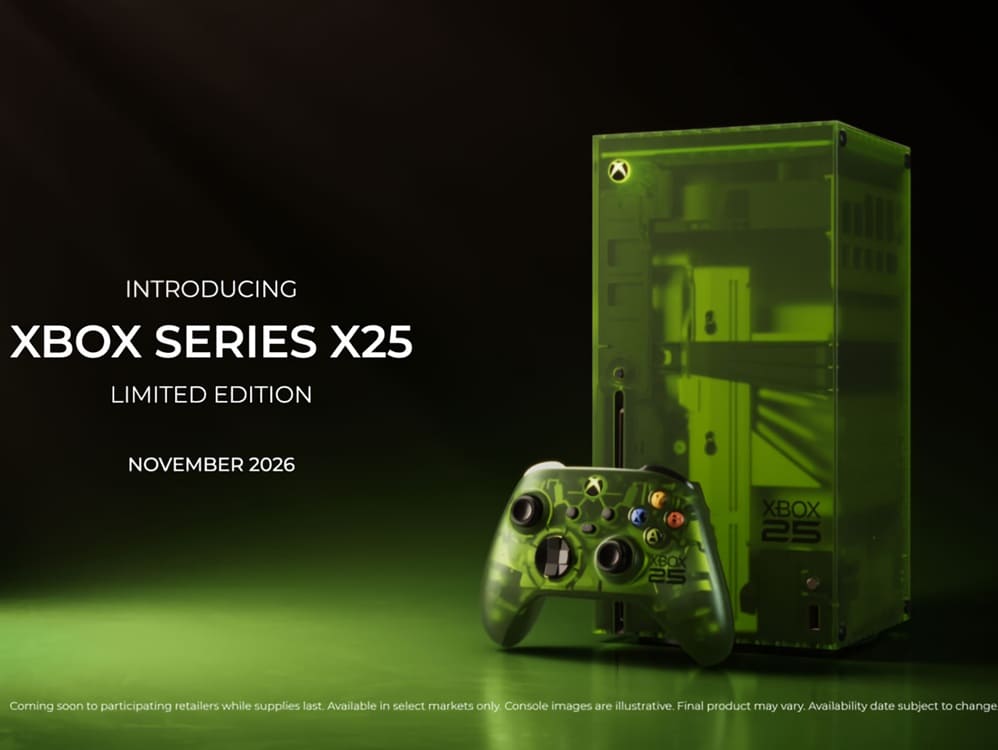Xbox 25 diseño clásico