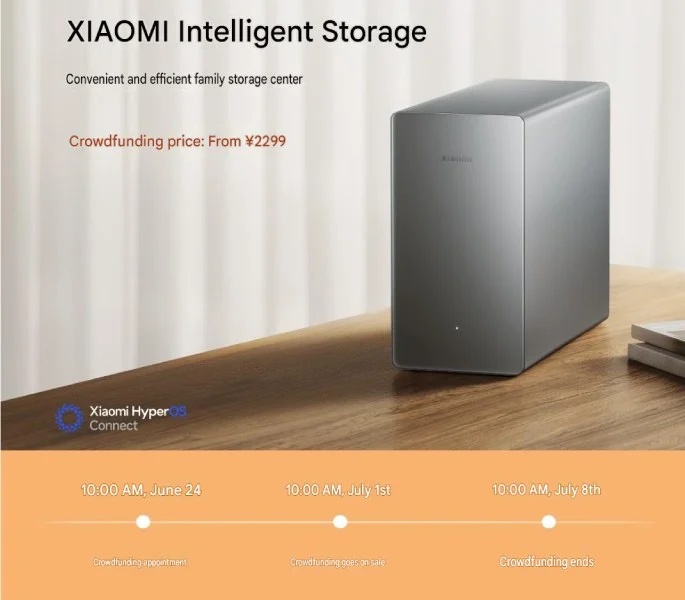 Primer NAS de Xiaomi con doble bahía