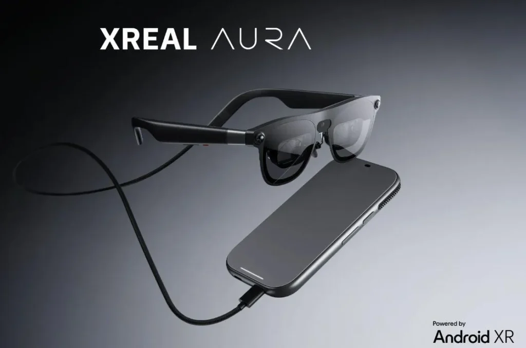 Dispositivo XR impulsado por Android XR