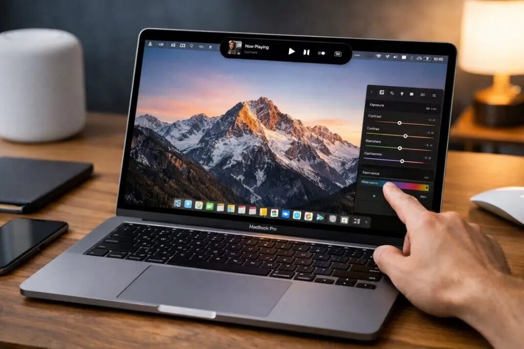 MacBook con pantalla táctil filtrado para 2026