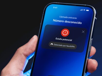 NordVPN bloquea llamadas spam en iPhone