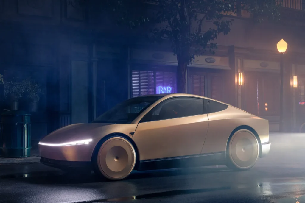 Filtración de batería del Tesla Cybercab