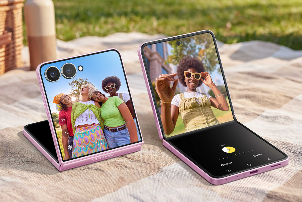 Galaxy Z Flip8 con FlexWindow