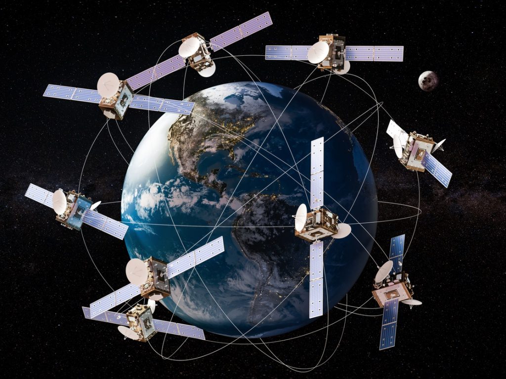 Satélites de Amazon Leo en órbita para internet satelital