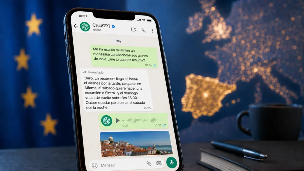 ChatGPT disponible nuevamente en WhatsApp