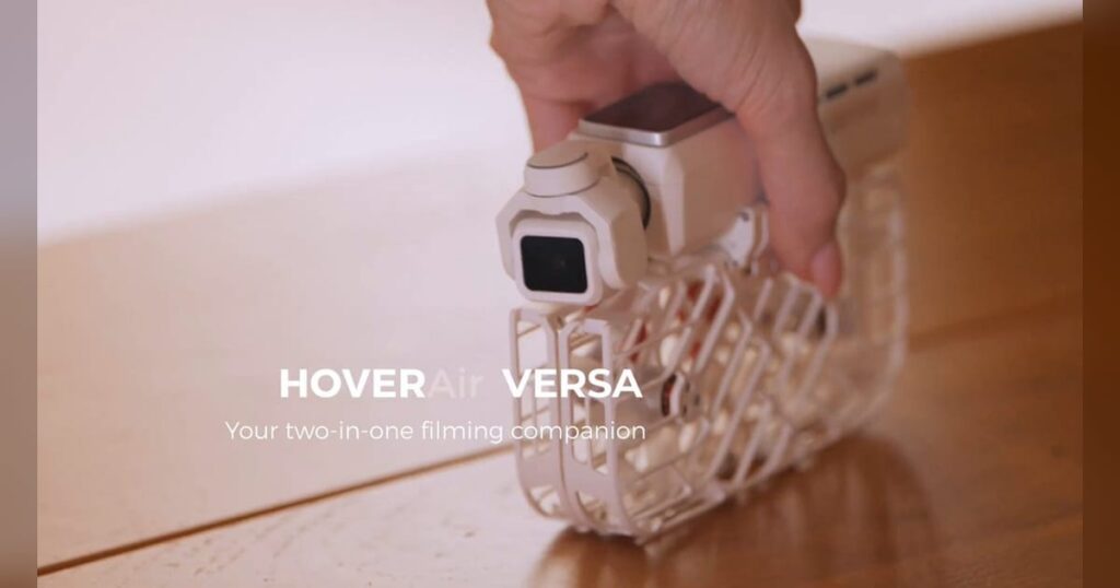 HoverAir Versa como dron