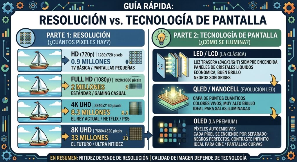 infografía diferencias tv carlos vassan