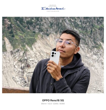 Serie OPPO Reno16 en Chamonix
