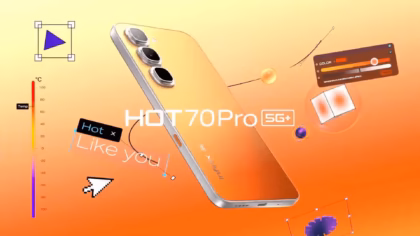 Infinix HOT 70 Pro con pantalla de 144 Hz