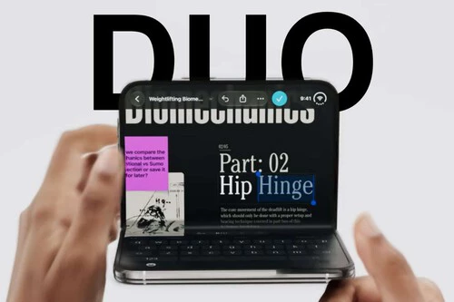 iPhone Duo diseño tipo libro