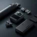 DJI Osmo 360 II diseño y lentes