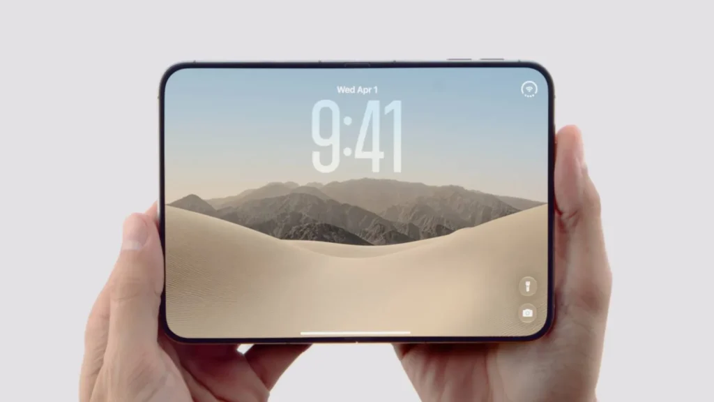iPhone Duo plegable de Apple