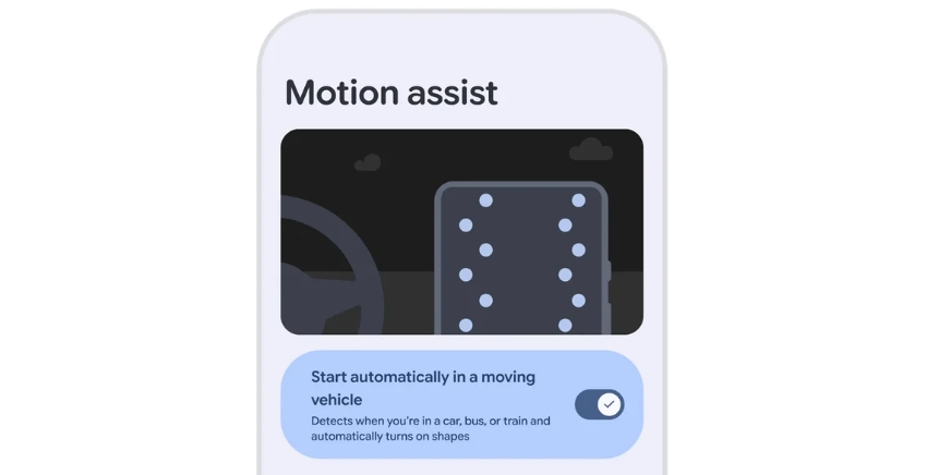 Motion Assist en Android 17 para reducir el mareo