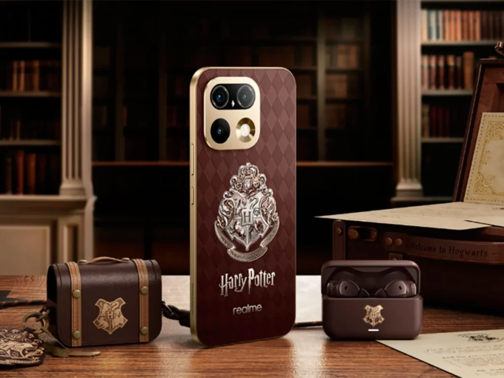 realme 16 Pro 5G Harry Potter Edition con diseño de Hogwarts