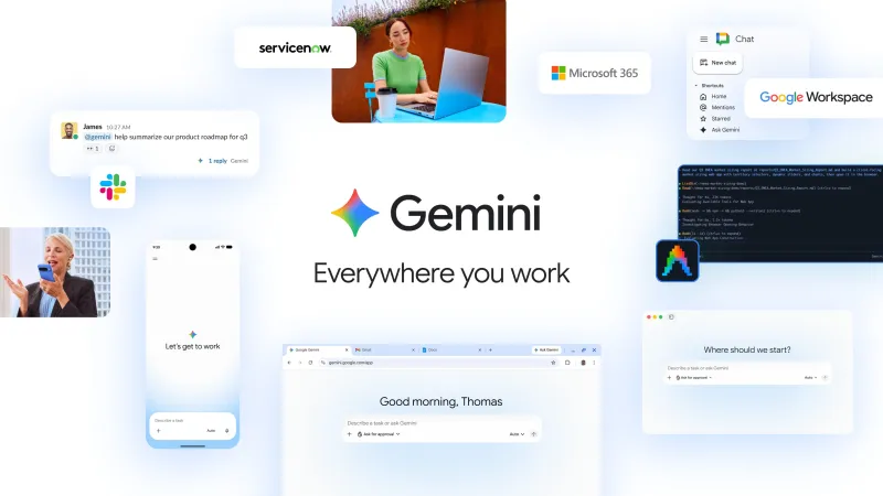 Google Gemini Agent trabaja durante días desde la nube.