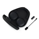 Auriculares Sony Pulse con transductores magnéticos planos y audio 3D direccional.