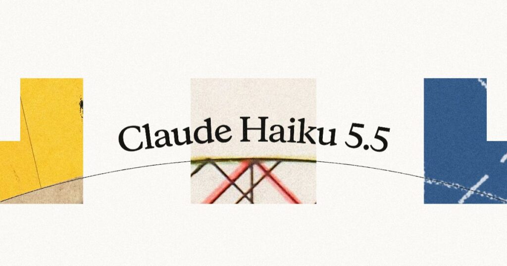 Claude Haiku 5.5 modelo Anthropic lanzamiento