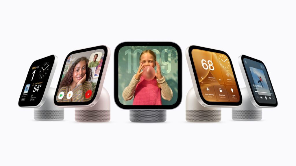 HomeView para pared de Apple, versión sin base con pantalla Liquid Retina