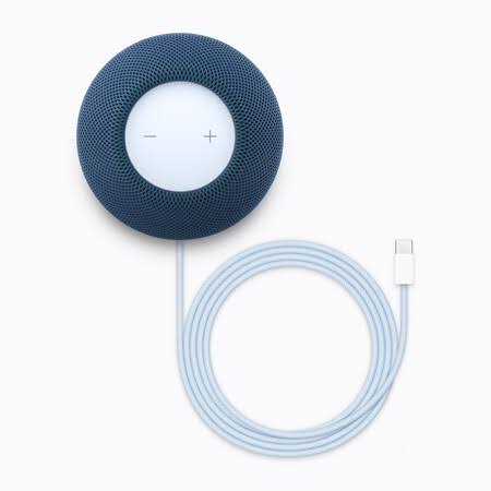 Altavoz HomePod mini 2 en sus cinco colores: blanco, rosa, azul, verde y medianoche